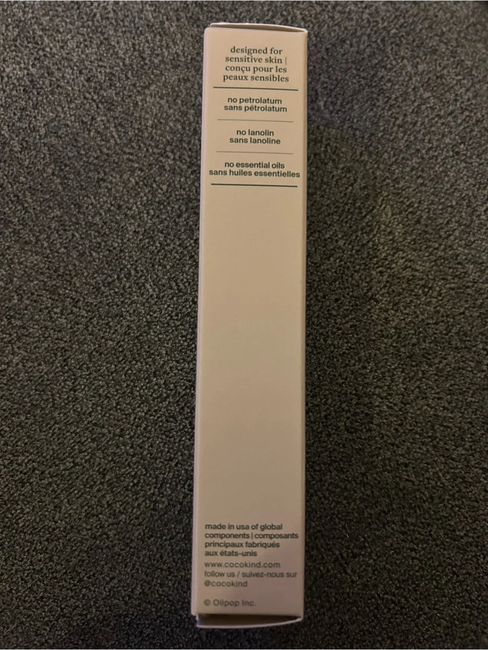 NEW Cocokind Olipop Ceramide Lip Blur Balm - Cream Soda Clear Shimmer